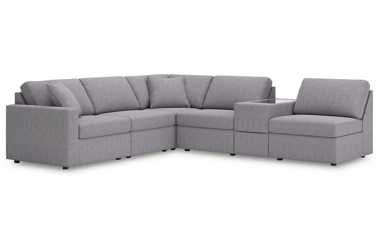 Modmax Granite 6-Piece Sectional from Ashley - Luna Furniture