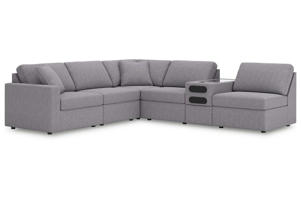 Modmax Granite 6-Piece Sectional from Ashley - Luna Furniture