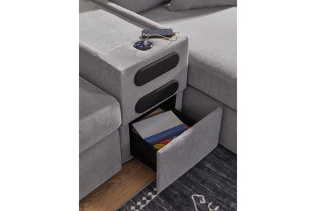 Modmax Granite 6-Piece Sectional with Chaise from Ashley - Luna Furniture