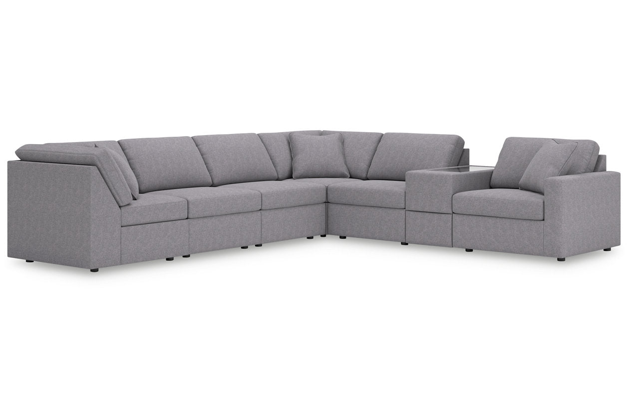 Modmax Granite 7-Piece Sectional from Ashley - Luna Furniture