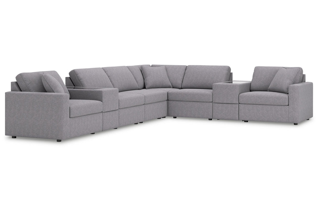 Modmax Granite 8-Piece Sectional from Ashley - Luna Furniture