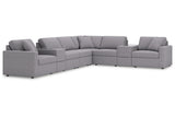 Modmax Granite 8-Piece Sectional from Ashley - Luna Furniture
