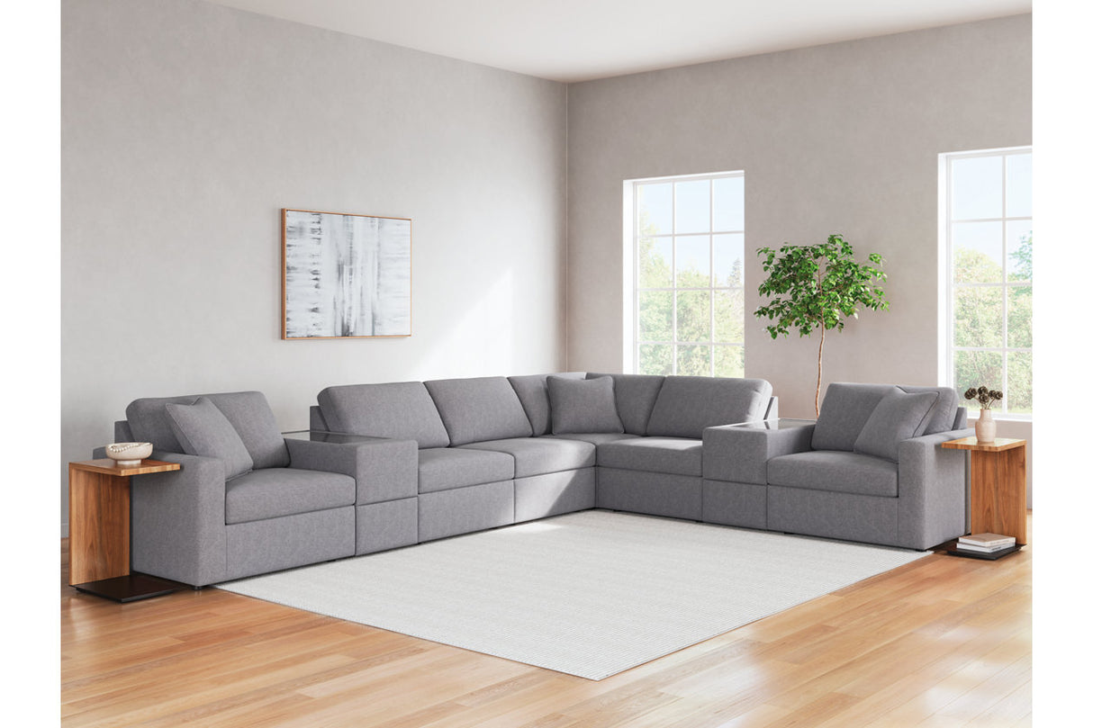 Modmax Granite 8-Piece Sectional from Ashley - Luna Furniture
