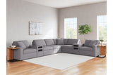 Modmax Granite 8-Piece Sectional from Ashley - Luna Furniture