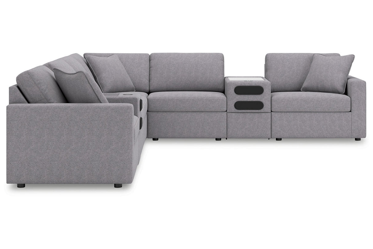 Modmax Granite 8-Piece Sectional from Ashley - Luna Furniture