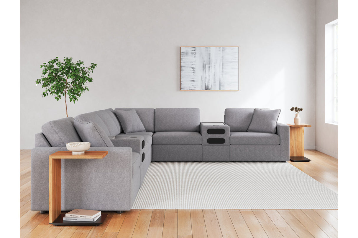 Modmax Granite 8-Piece Sectional from Ashley - Luna Furniture