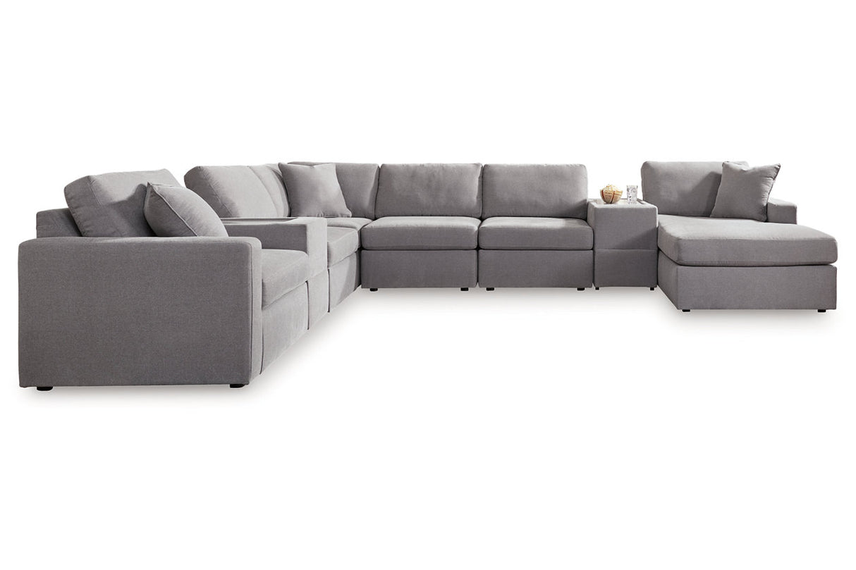 Modmax Granite 8-Piece Sectional with Chaise from Ashley - Luna Furniture