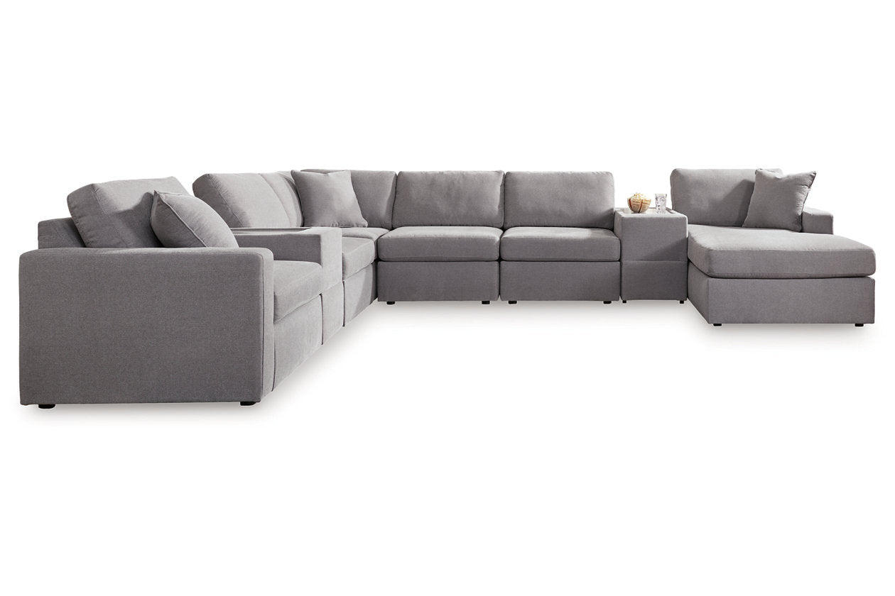 Modmax Granite 8-Piece Sectional with Chaise from Ashley - Luna Furniture