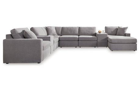 Modmax Granite 8-Piece Sectional with Chaise from Ashley - Luna Furniture