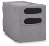 Modmax Granite Console with Audio System from Ashley - Luna Furniture