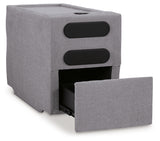 Modmax Granite Console with Audio System from Ashley - Luna Furniture