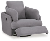 Modmax Granite Swivel Glider Chair from Ashley - Luna Furniture