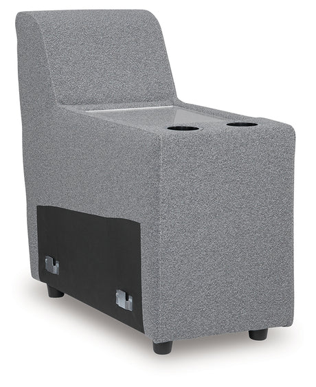 Modmax II Salt and Pepper Console with Storage from Ashley - Luna Furniture