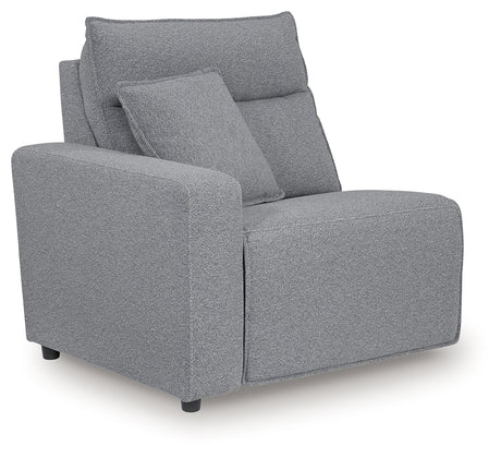 Modmax II Salt and Pepper Left-Arm Facing Power Recliner from Ashley - Luna Furniture