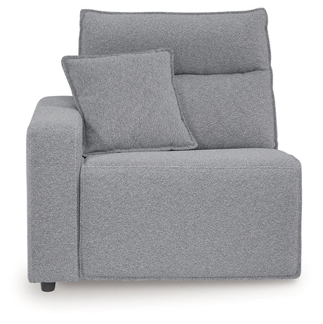 Modmax II Salt and Pepper Left-Arm Facing Power Recliner from Ashley - Luna Furniture