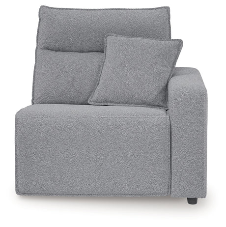 Modmax II Salt and Pepper Right-Arm Facing Power Recliner from Ashley - Luna Furniture