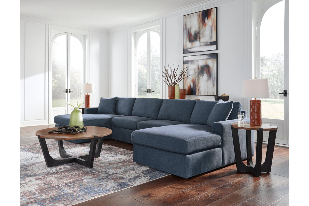 Modmax Ink 4-Piece Sectional with Chaise from Ashley Furniture - Luna Furniture