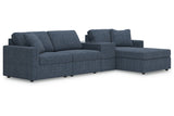 Modmax Ink 4-Piece Sectional with Chaise from Ashley - Luna Furniture