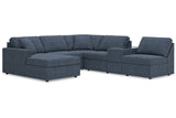 Modmax Ink 6-Piece Sectional with Chaise from Ashley - Luna Furniture
