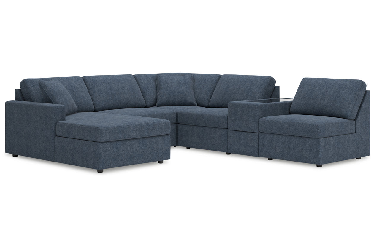 Modmax Ink 6-Piece Sectional with Chaise from Ashley - Luna Furniture