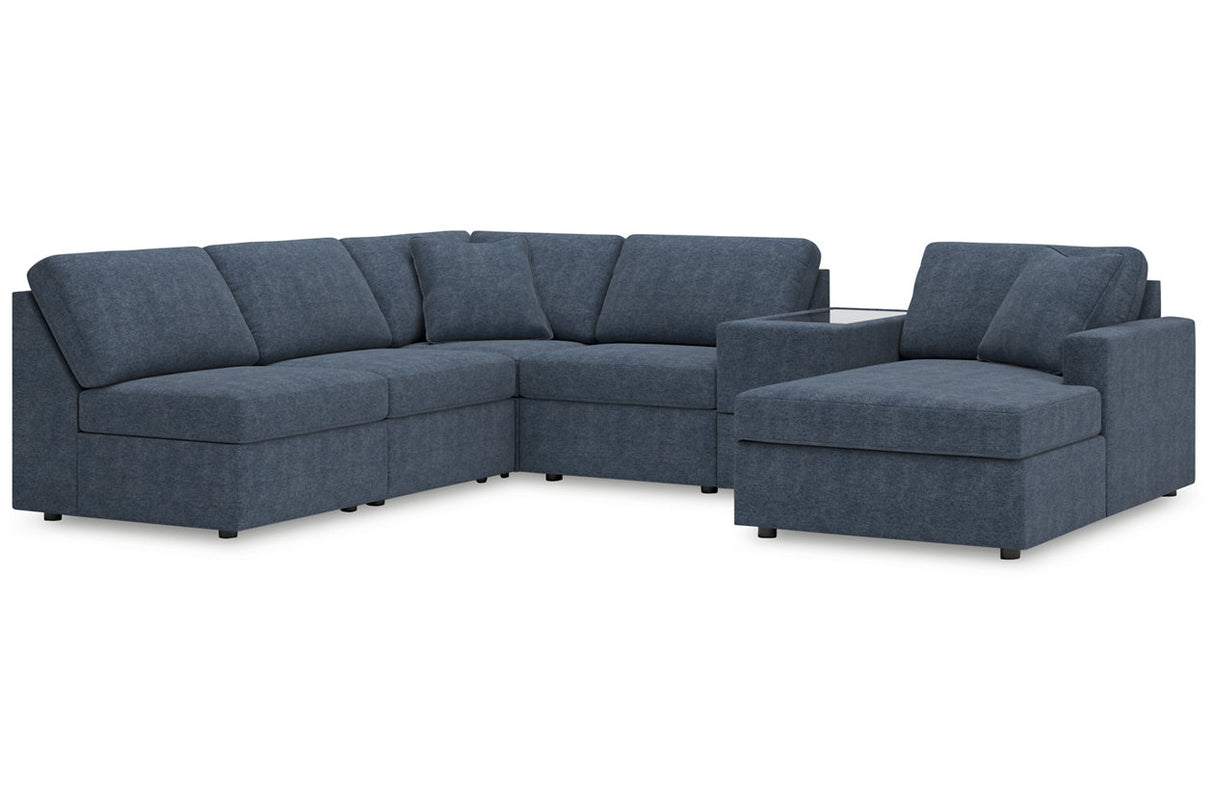 Modmax Ink 6-Piece Sectional with Chaise from Ashley - Luna Furniture