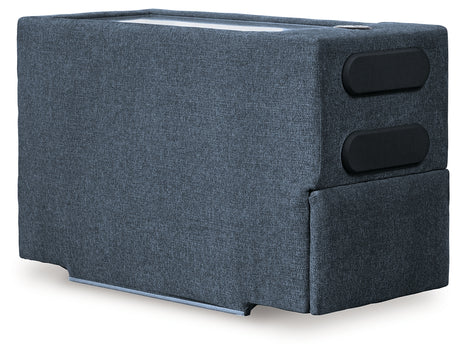 Modmax Ink 7-Piece Sectional with Audio Console from Ashley - Luna Furniture
