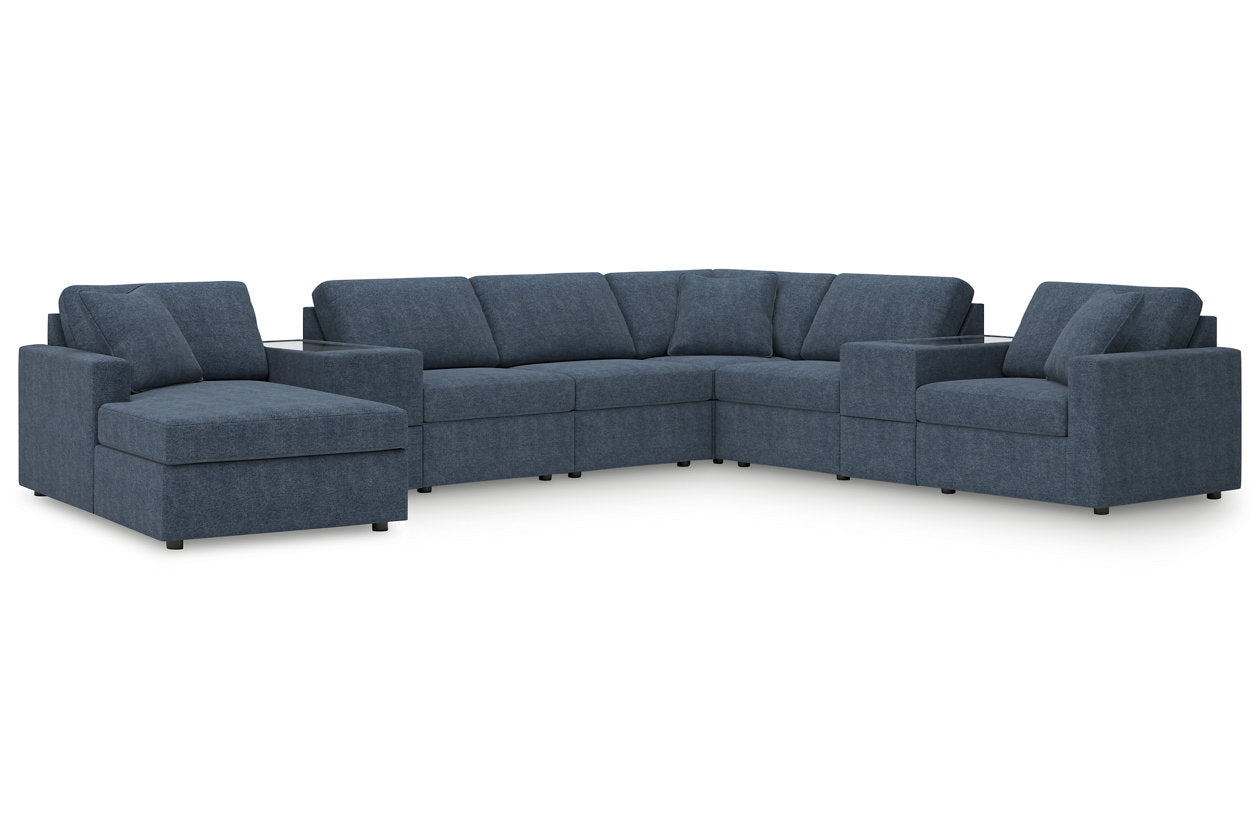 Modmax Ink 8-Piece Sectional with Chaise from Ashley - Luna Furniture