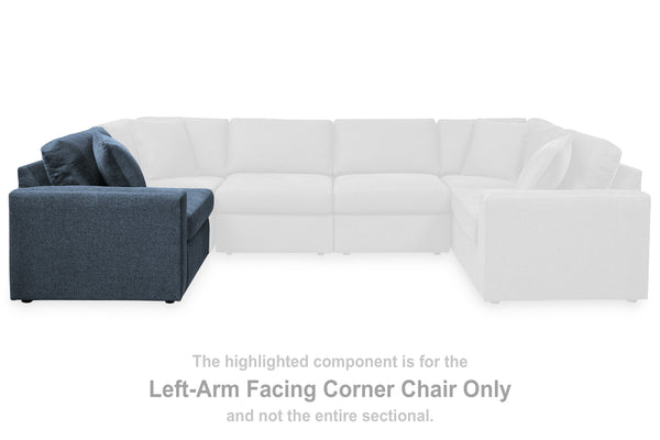 Modmax Ink Left-Arm Facing Corner Chair