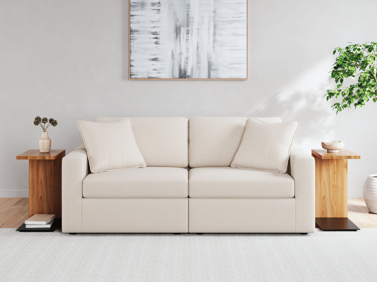 Modmax Oyster 3-Piece Sectional Sofa and 2-Piece Sectional Loveseat from Ashley - Luna Furniture