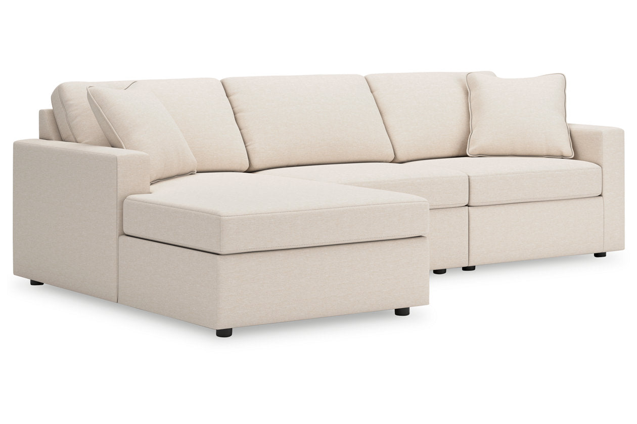 Modmax Oyster 3-Piece Sectional with Chaise from Ashley - Luna Furniture