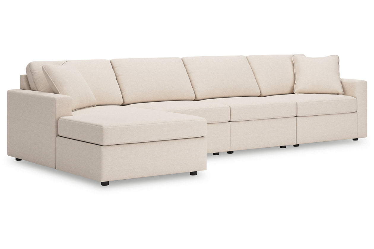 Modmax Oyster 4-Piece Sectional with Chaise from Ashley - Luna Furniture