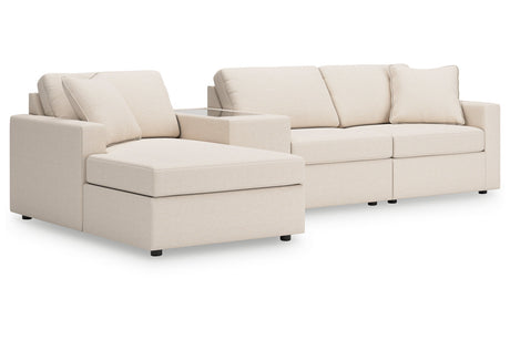 Modmax Oyster 4-Piece Sectional with Chaise from Ashley - Luna Furniture