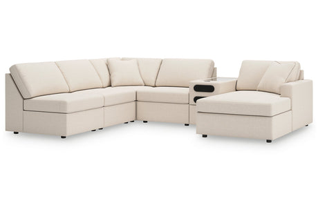 Modmax Oyster 6-Piece Sectional with Chaise from Ashley - Luna Furniture