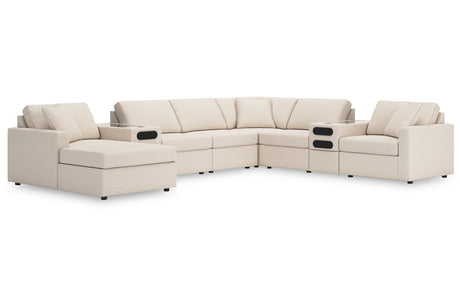 Modmax Oyster 8-Piece Sectional with Audio System and Chaise from Ashley - Luna Furniture