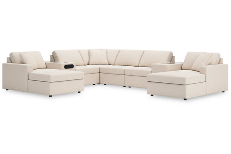 Modmax Oyster 8-Piece Sectional with Chaise from Ashley - Luna Furniture