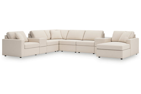 Modmax Oyster 8-Piece Sectional with Chaise from Ashley - Luna Furniture