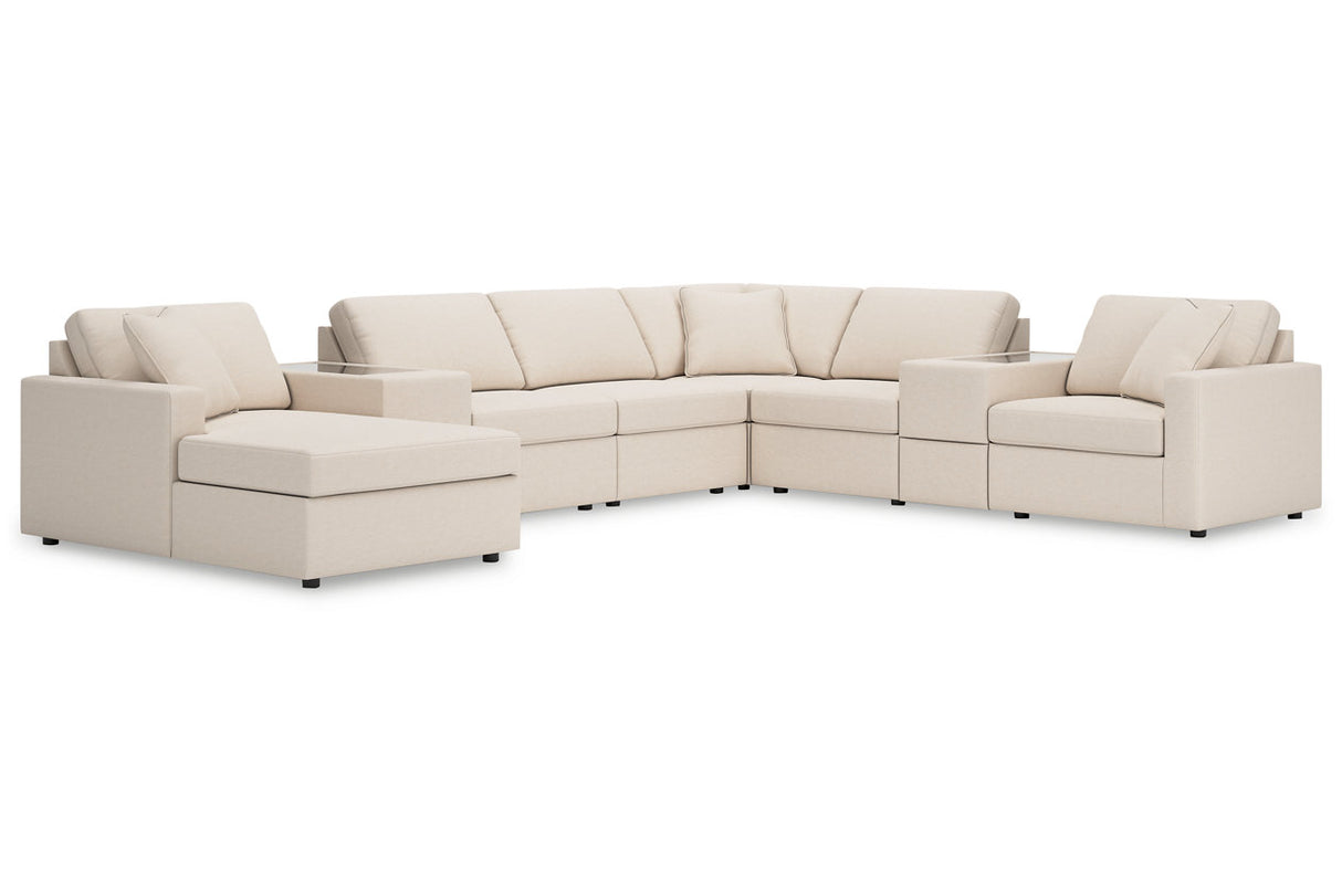 Modmax Oyster 8-Piece Sectional with Chaise from Ashley - Luna Furniture
