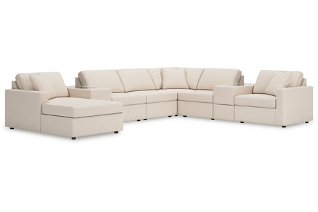 Modmax Oyster 8-Piece Sectional with Chaise from Ashley - Luna Furniture