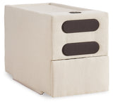 Modmax Oyster Console with Audio System from Ashley - Luna Furniture