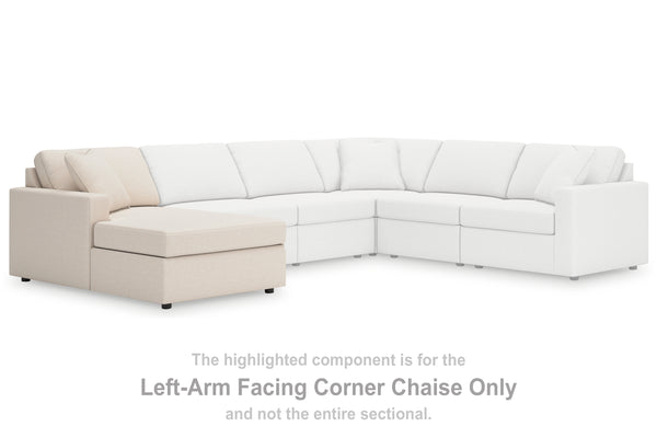 Modmax Oyster Left-Arm Facing Corner Chaise