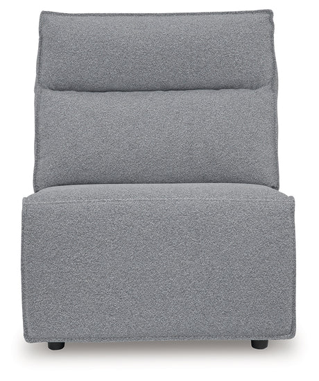 Modmax Salt and Pepper Armless Chair from Ashley - Luna Furniture
