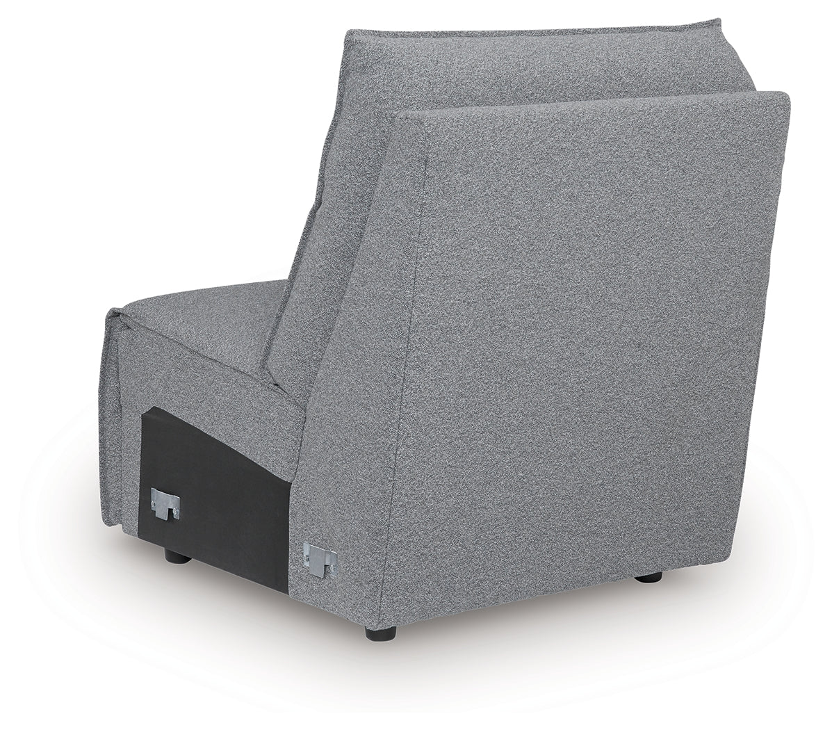 Modmax Salt and Pepper Armless Chair from Ashley - Luna Furniture
