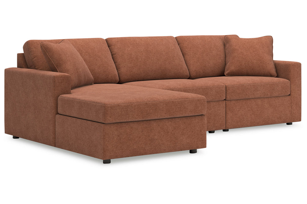 Modmax Spice 3-Piece Sectional with Chaise from Ashley Furniture - Luna Furniture
