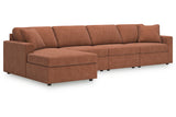 Modmax Spice 4-Piece Sectional with Chaise from Ashley - Luna Furniture
