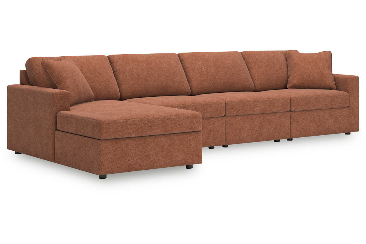 Modmax Spice 4-Piece Sectional with Chaise from Ashley - Luna Furniture
