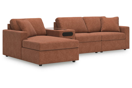 Modmax Spice 4-Piece Sectional with Chaise from Ashley - Luna Furniture