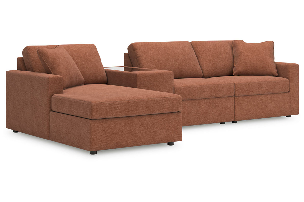 Modmax Spice 4-Piece Sectional with Chaise from Ashley - Luna Furniture
