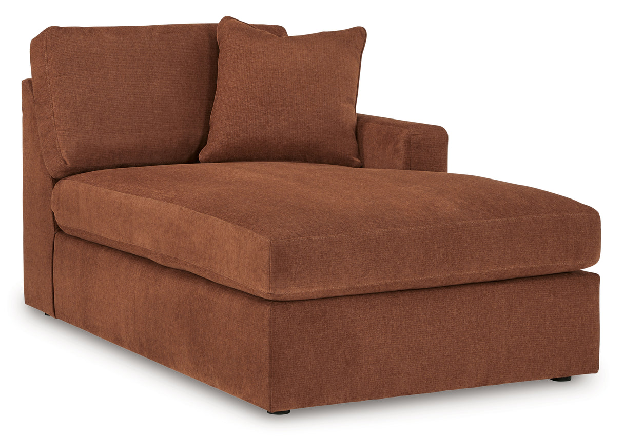 Modmax Spice 5-Piece Double Chaise with Audio Consoles from Ashley - Luna Furniture