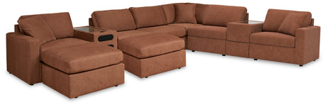 Modmax Spice 8-Piece Sectional and 2 Ottomans from Ashley - Luna Furniture