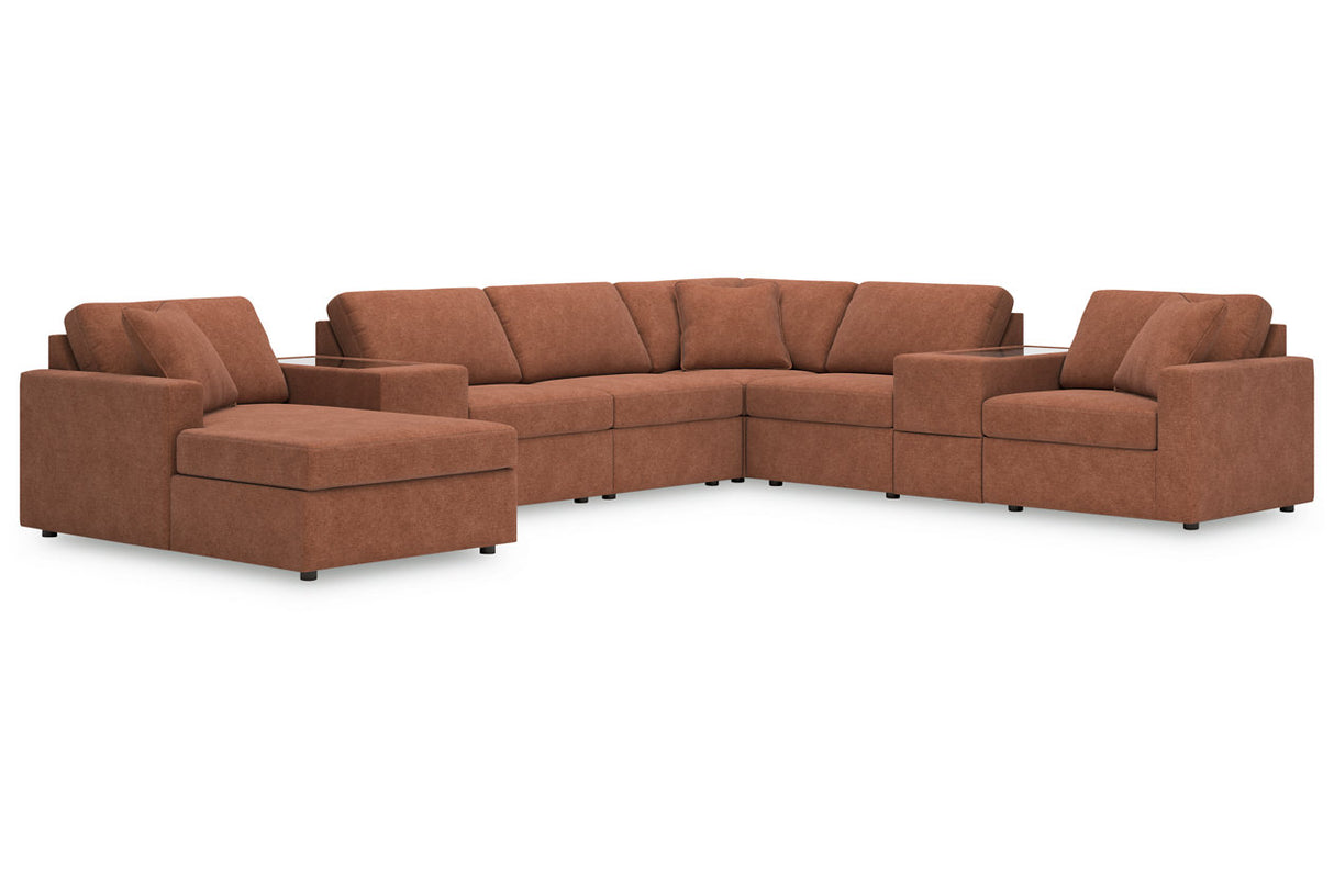 Modmax Spice 8-Piece Sectional with Chaise from Ashley Furniture - Luna Furniture